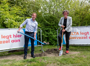 DELTA start met aanleg glasvezel in Vlissingen en Oost-Souburg