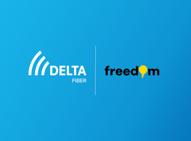 Freedom Internet op glasvezelnetwerk DELTA Fiber